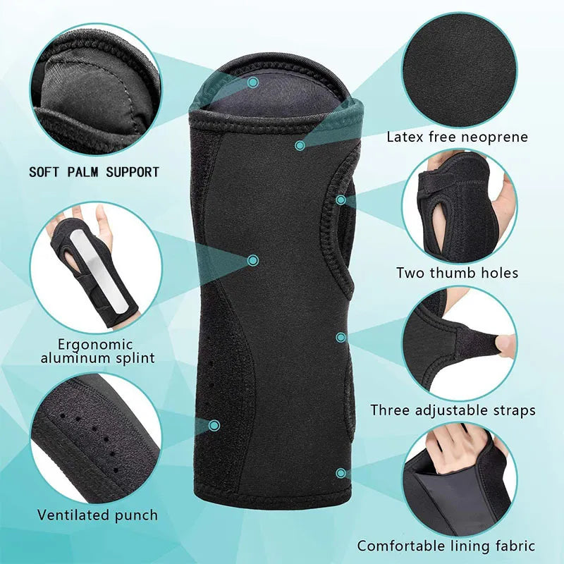 Outdoor Adjustable Steel Plate Wrist Guard