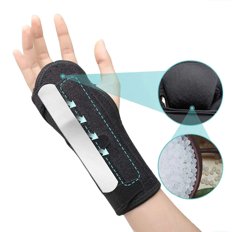 Outdoor Adjustable Steel Plate Wrist Guard