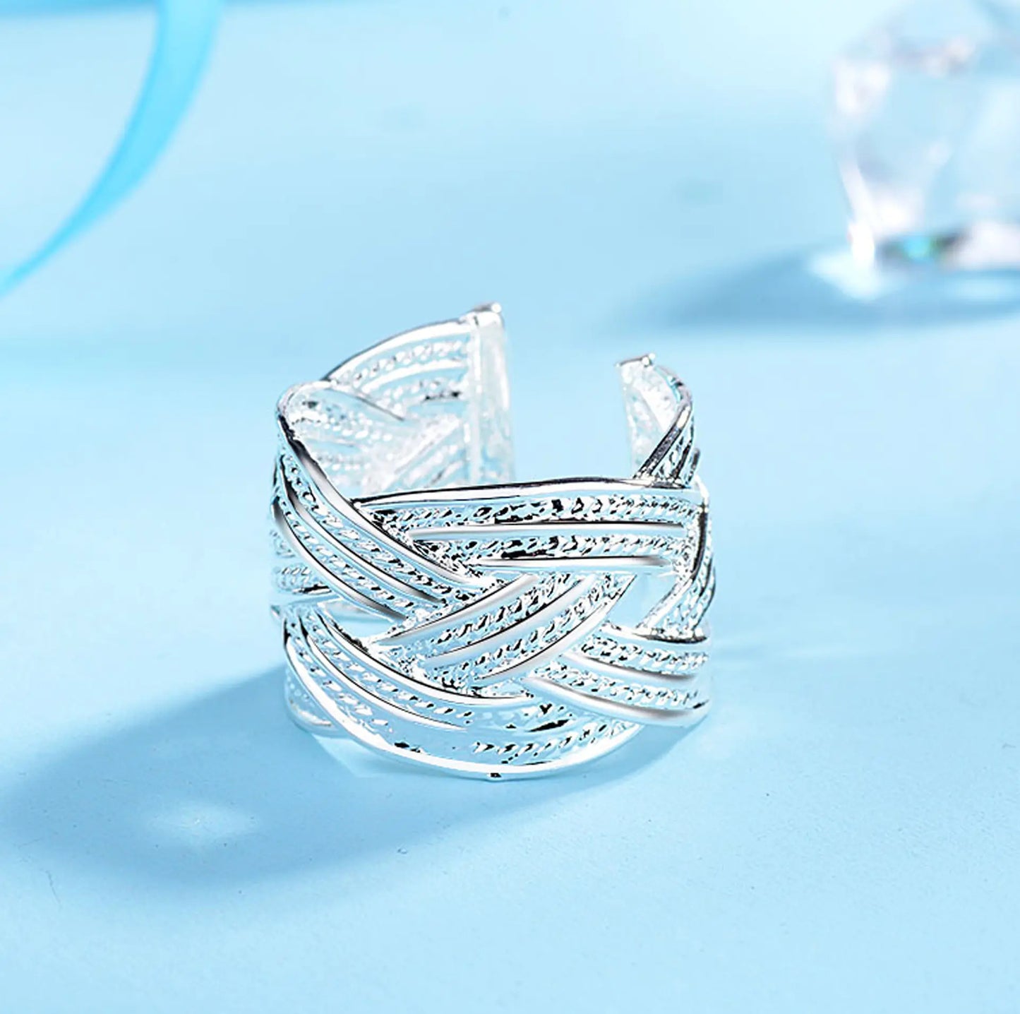 Fashionable Vintage Ethnic Style Open Ring
