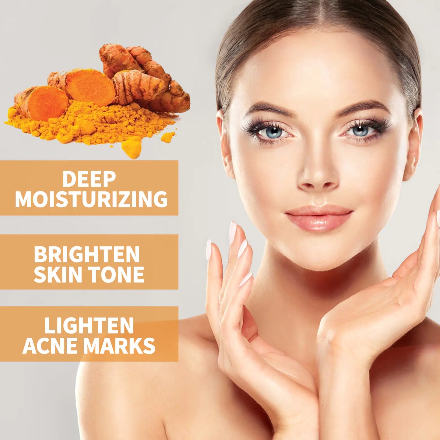 Turmeric Anti-Oxidation Face Serum – Glowing Skin Formula by West&Month for Hydration and Brightening