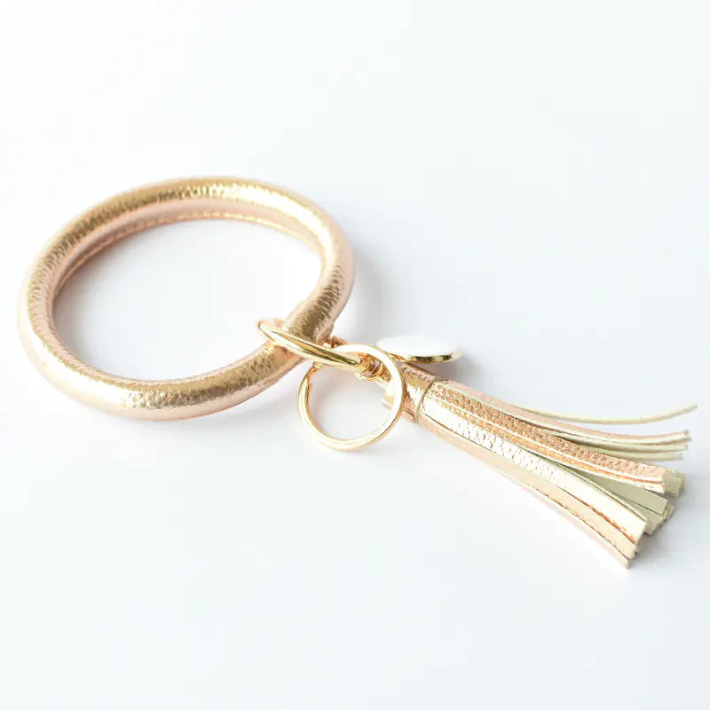 Colorful Tassel Leather Bracelet – Adjustable Unisex Wristband – Gift Ready