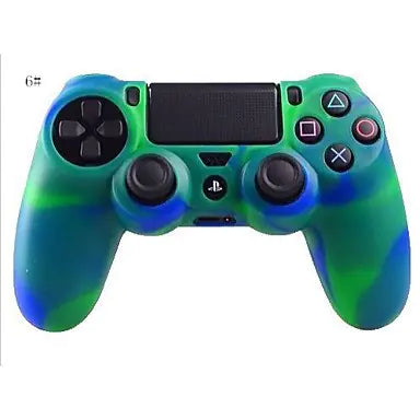 Camouflage Silicone Cover for PS4 Controller – Anti-Slip Grip Skin