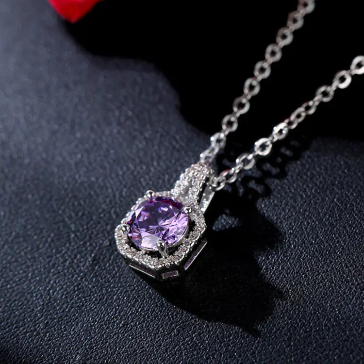 S925 Silver Pendant with Zirconia for Women