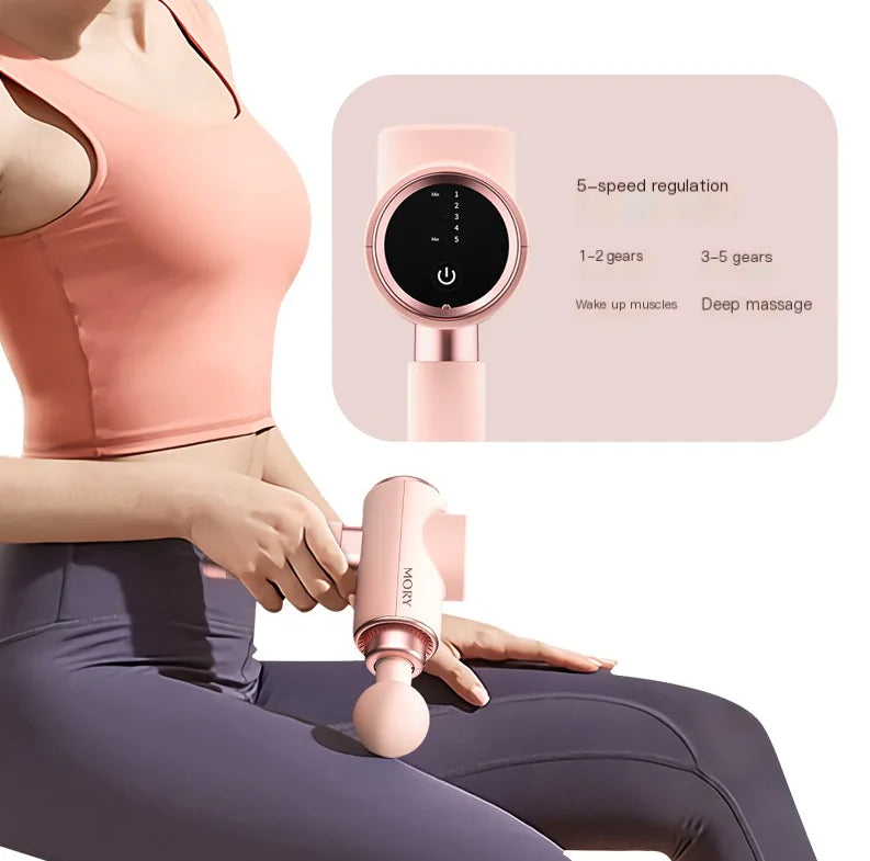 Mory Mini Massage Gun – Compact Deep Tissue Massager for Women