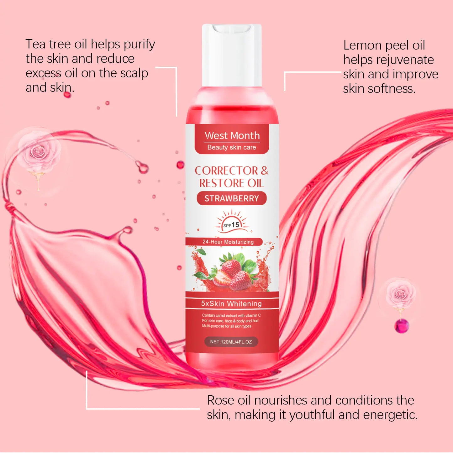 Nourishing Skin & Hair Essential Oil – 120ml
