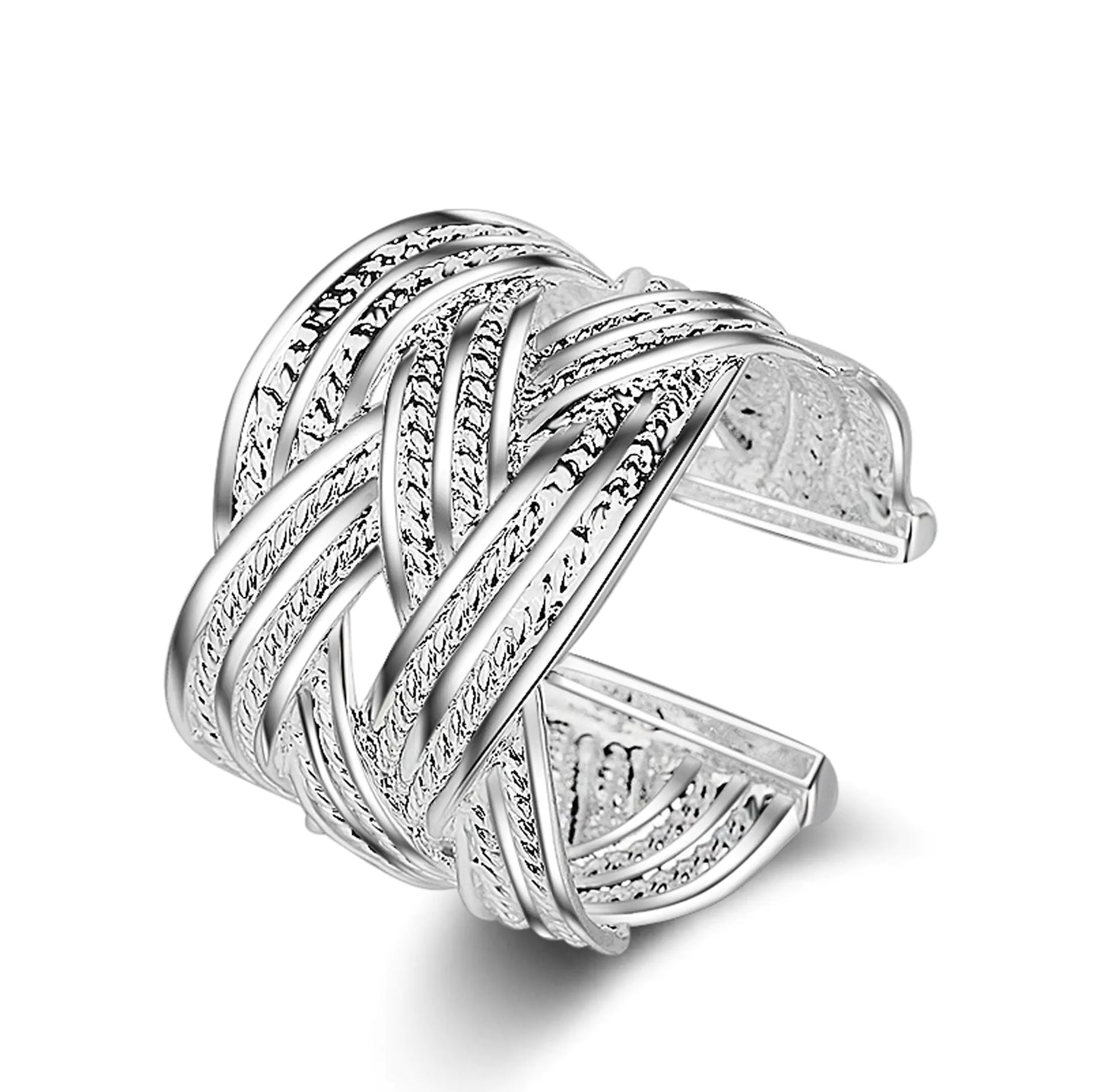 Fashionable Vintage Ethnic Style Open Ring
