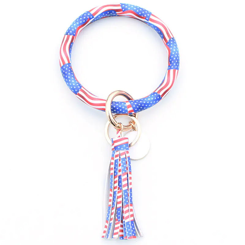 Colorful Tassel Leather Bracelet – Adjustable Unisex Wristband – Gift Ready