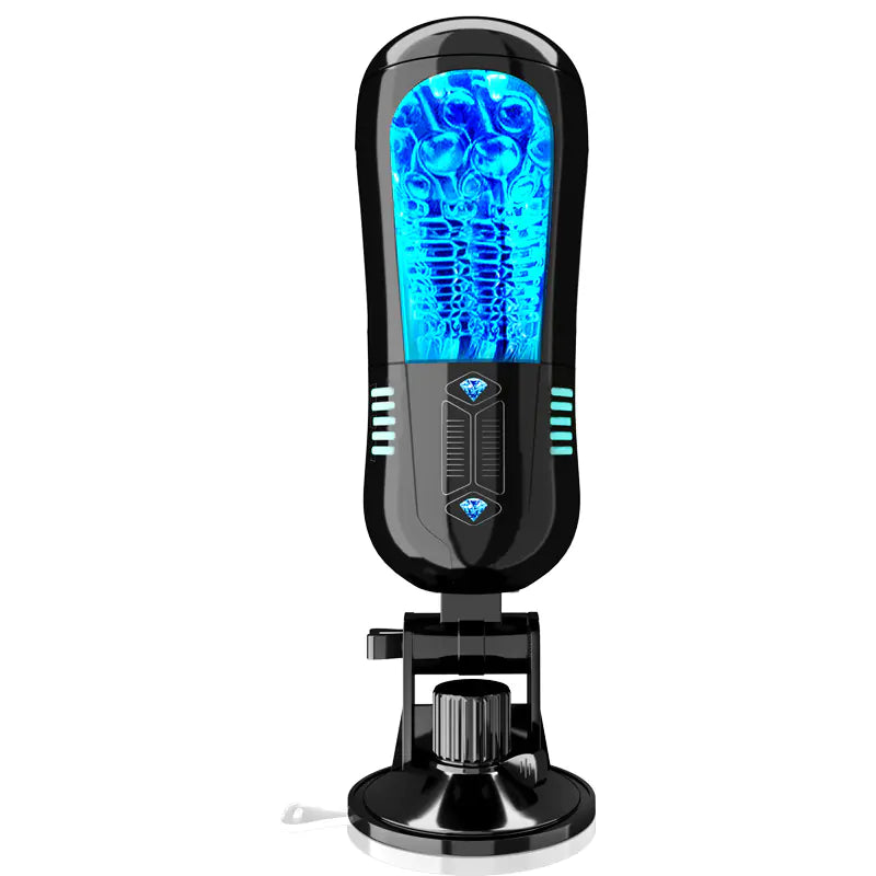 Dual-Channel Male Pleasure Device – Hands-Free Design