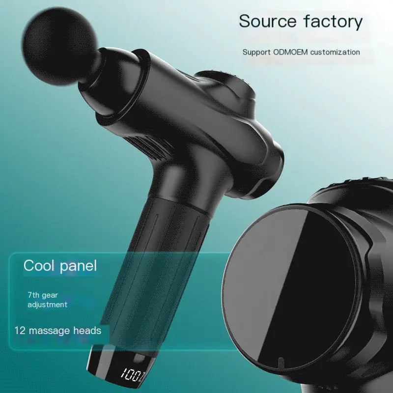 Deep Tissue Muscle Massage Gun with 6 Speed Settings & Quiet Motor Gun for Fitness