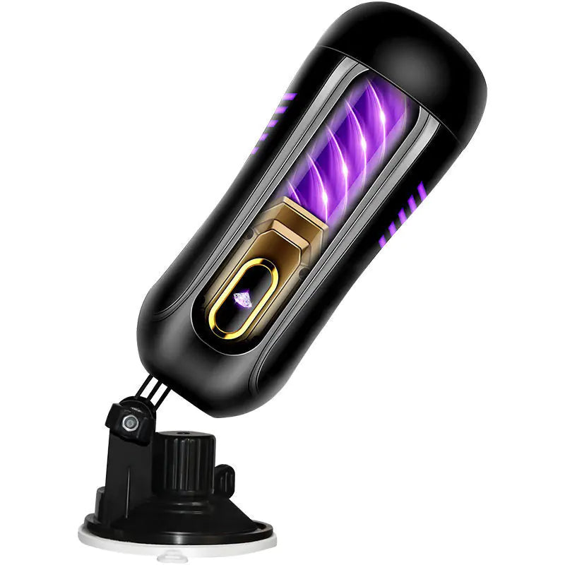 Dual-Channel Male Pleasure Device – Hands-Free Design