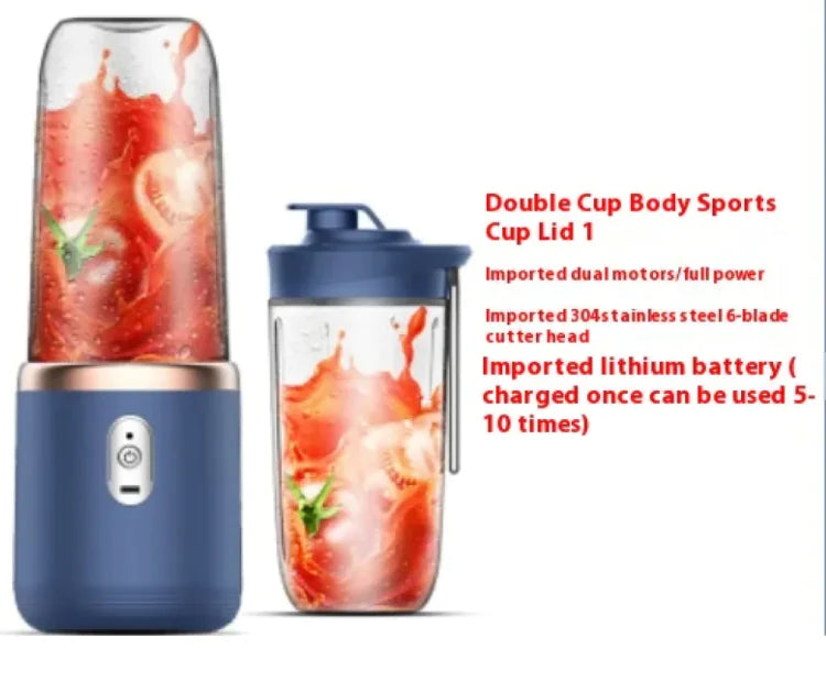 6-Blade Rechargeable Portable Blender