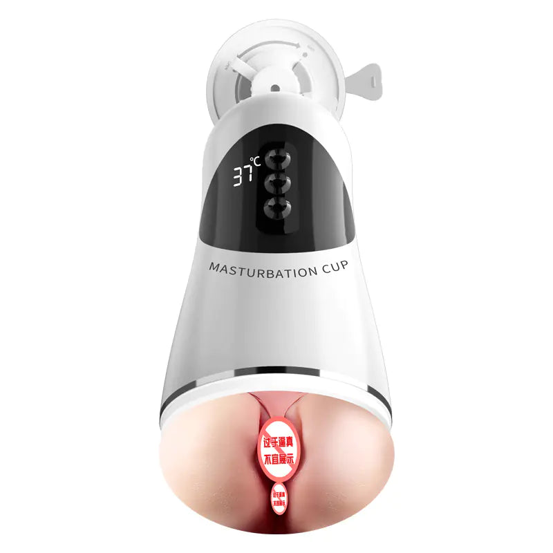 Dual-Channel Male Pleasure Device – Hands-Free Design