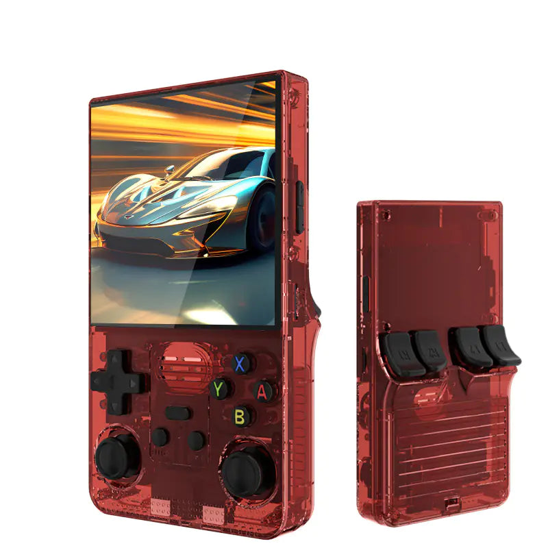 Retro Handheld Game Console – Built-In Classic Games, Rechargeable, 3” Display