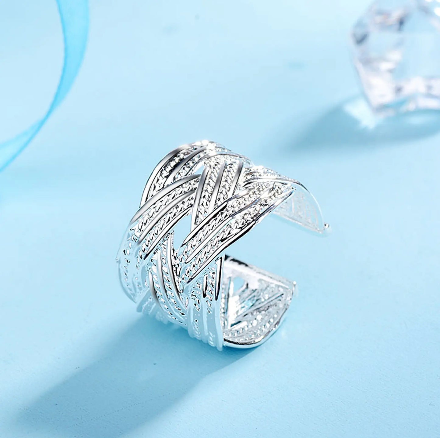 Fashionable Vintage Ethnic Style Open Ring