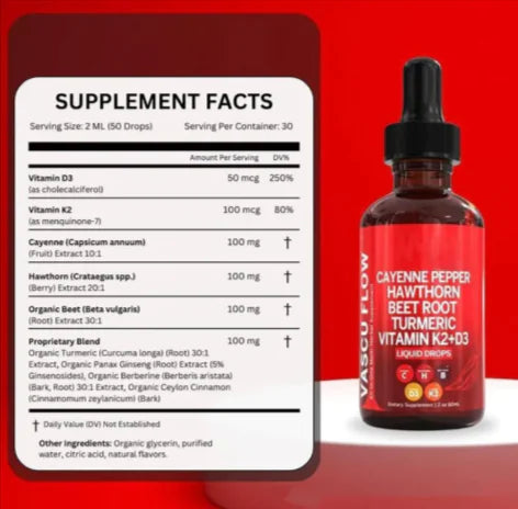 Vitamin D3 K2 + Hawthorn Drops