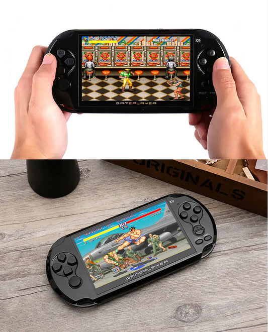 CoolKid Retro Handheld Game Console – 3000+ Built-In Games, 4.3" Screen- Retro GBA