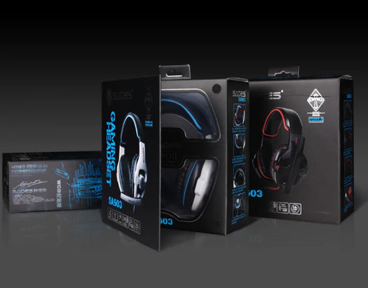 Over-Ear Gaming Headset with Noise Cancelling Mic