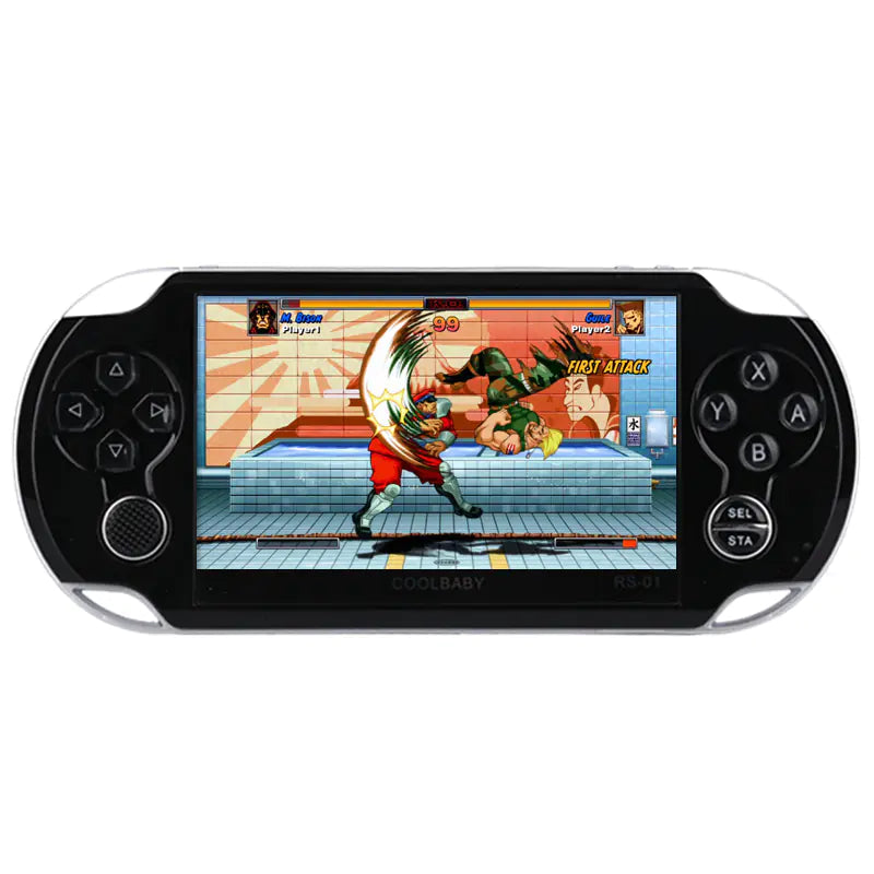 CoolKid Retro Handheld Game Console – 3000+ Built-In Games, 4.3" Screen- Retro GBA