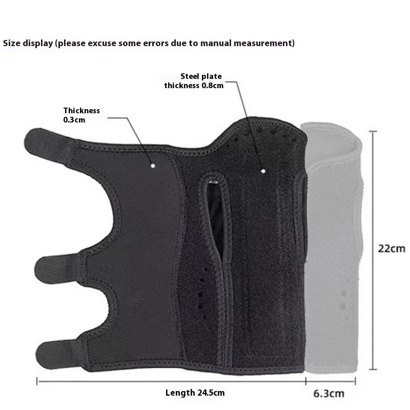 Outdoor Adjustable Steel Plate Wrist Guard