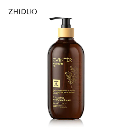 Ginger Body Oil – 500ml | Soothing Massage & Moisturizing Treatment