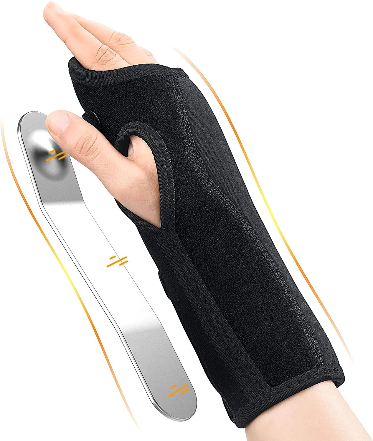 Outdoor Adjustable Steel Plate Wrist Guard