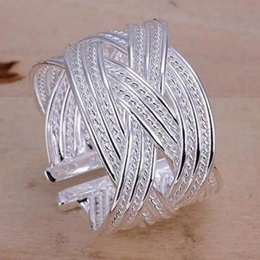 Fashionable Vintage Ethnic Style Open Ring