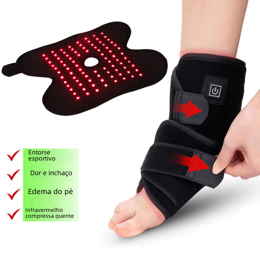 Infrared Therapy Ankle Wrap with Red Light Heating T048-F